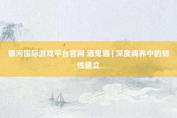 银河国际游戏平台官网 酒鬼酒 | 深度调养中的韧性建立